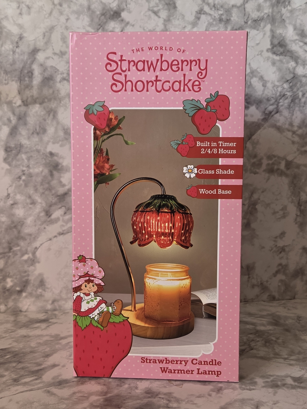 Strawberry Shorcake Candle Warmer Lamp Red